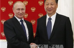 Tổng thống Nga đón tiếp Chủ tịch Trung Quốc tại Điện Kremlin 